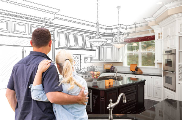 Professional Kitchen Island Installation technician working in Richmond, KY